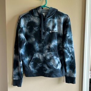 Champion Womens Tie-Dye (Ice-Dye) Hoodie